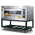 Shinelong Industrial Gas/Electric K263 2-Layer 4-Tray Kitchen Oven Manufacturers Cupcakes Mini Gas Oven